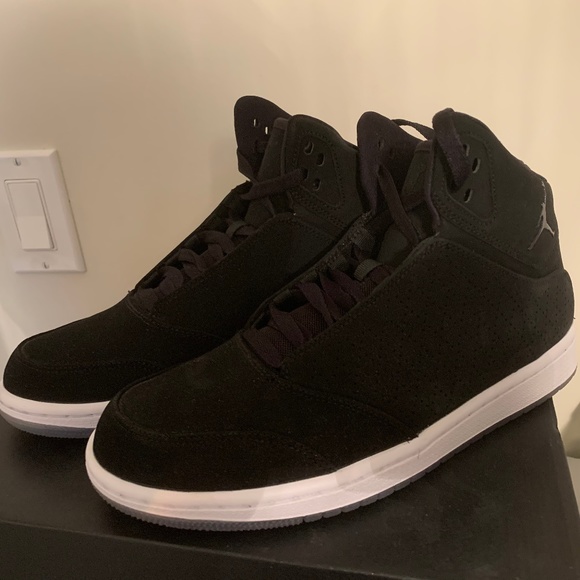 Jordan 1 Flight 5 Black White - Picture 1 of 6